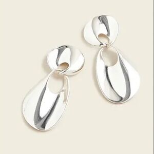 J. Crew Metallic Drop Earrings